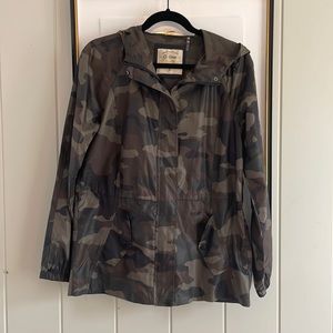 Camo Windbreaker